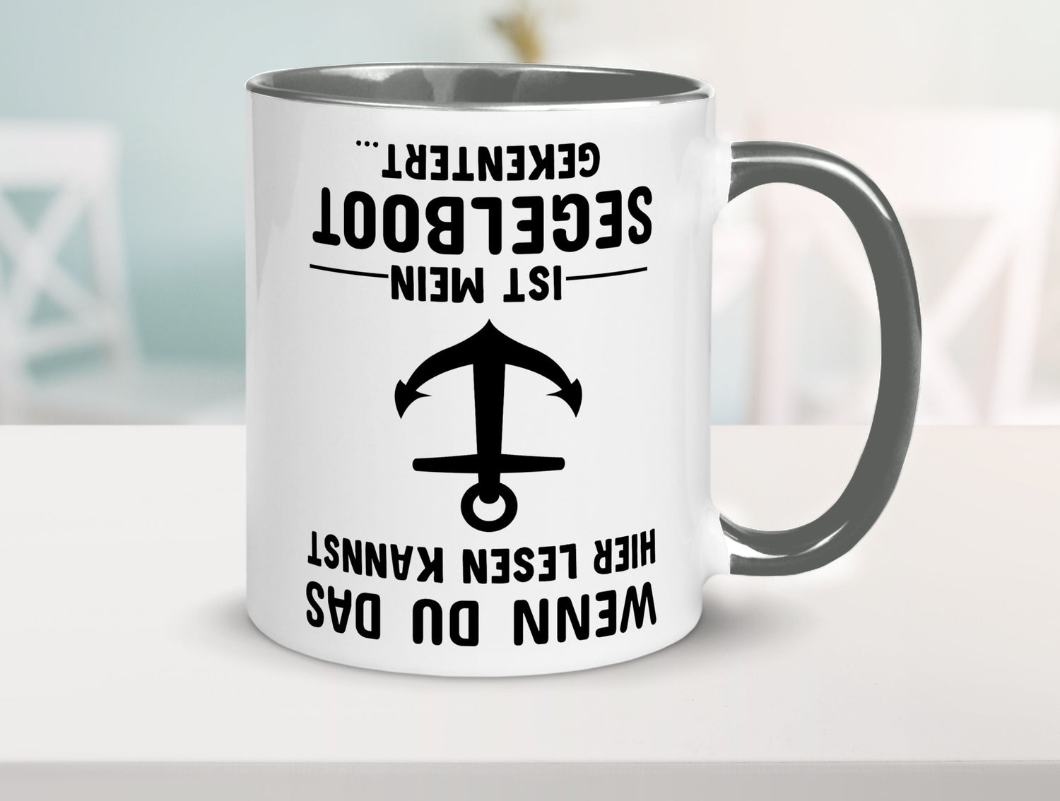 Segler Tasse | Segelboot Humor Kapitän Spruch Witz Geschenkidee