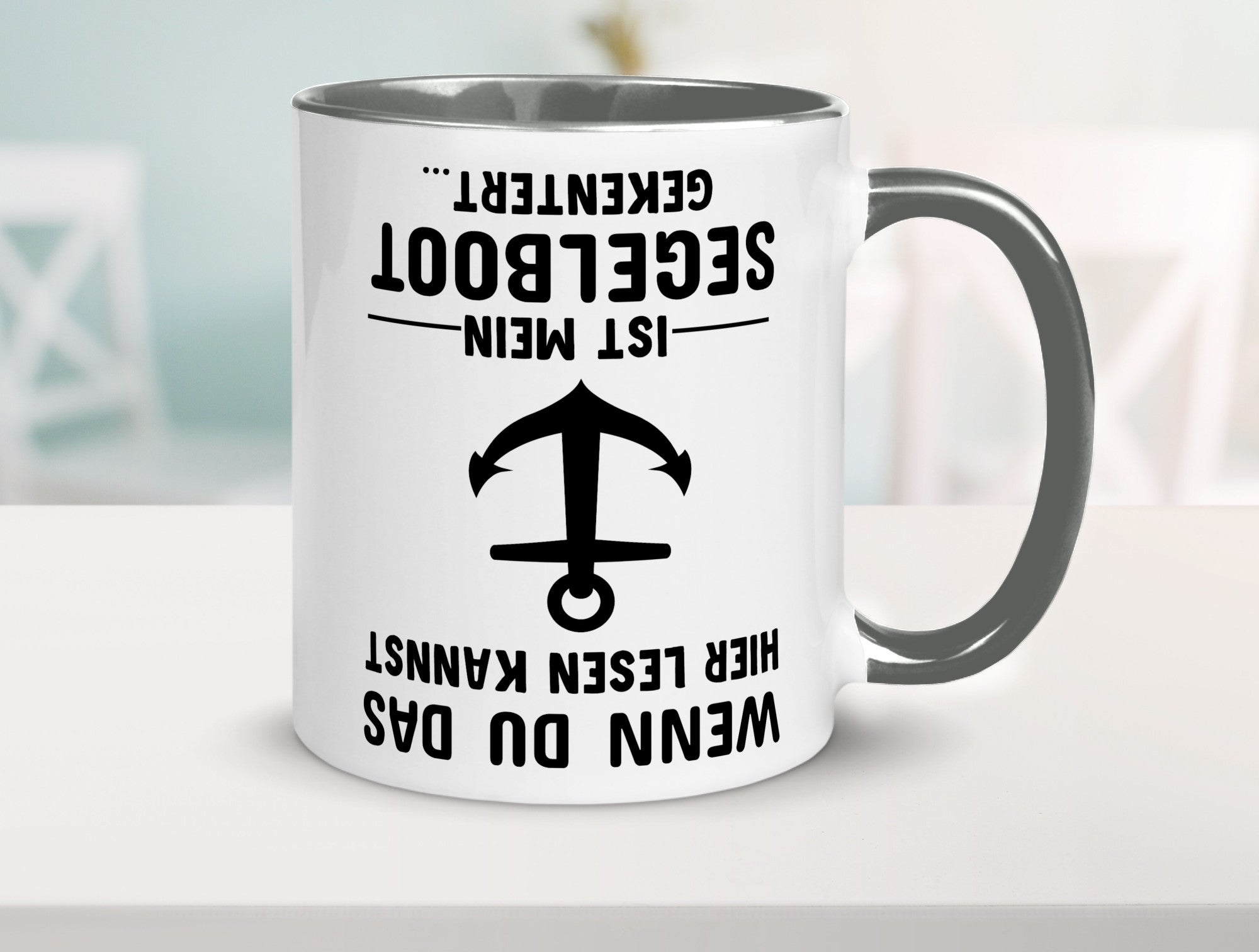 Segler Tasse | Segelboot Humor Kapitän Spruch Witz Geschenkidee