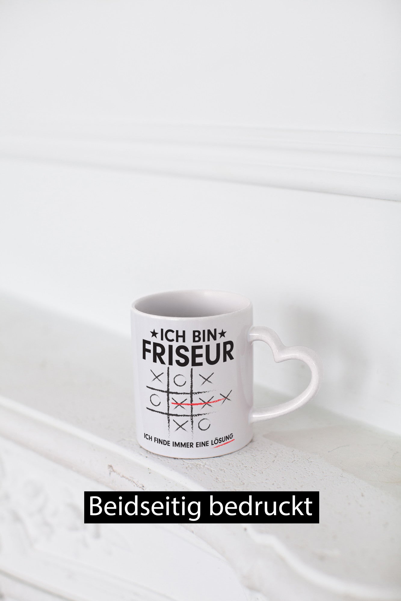 Lösung finden: Friseur | Frisör v2 Geschenk Humor Geschenkidee lustiger Spruch