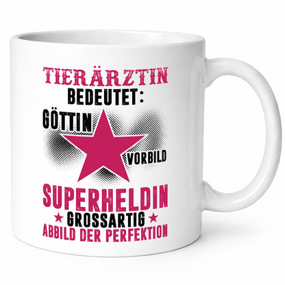 Bedeutung von Tierärztin | Mediziner Tiermedizin lustiger Spruch Geschenk