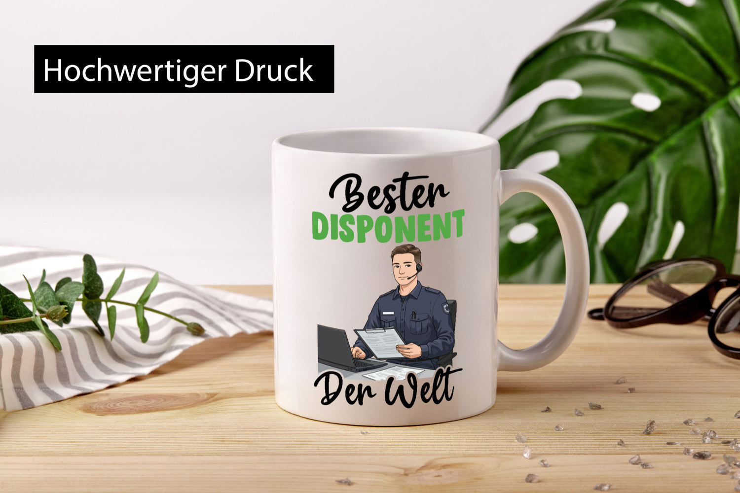 Bester Disponent | Zuteiler v2 lustig Humor Geschenkidee Geschenk Tasse