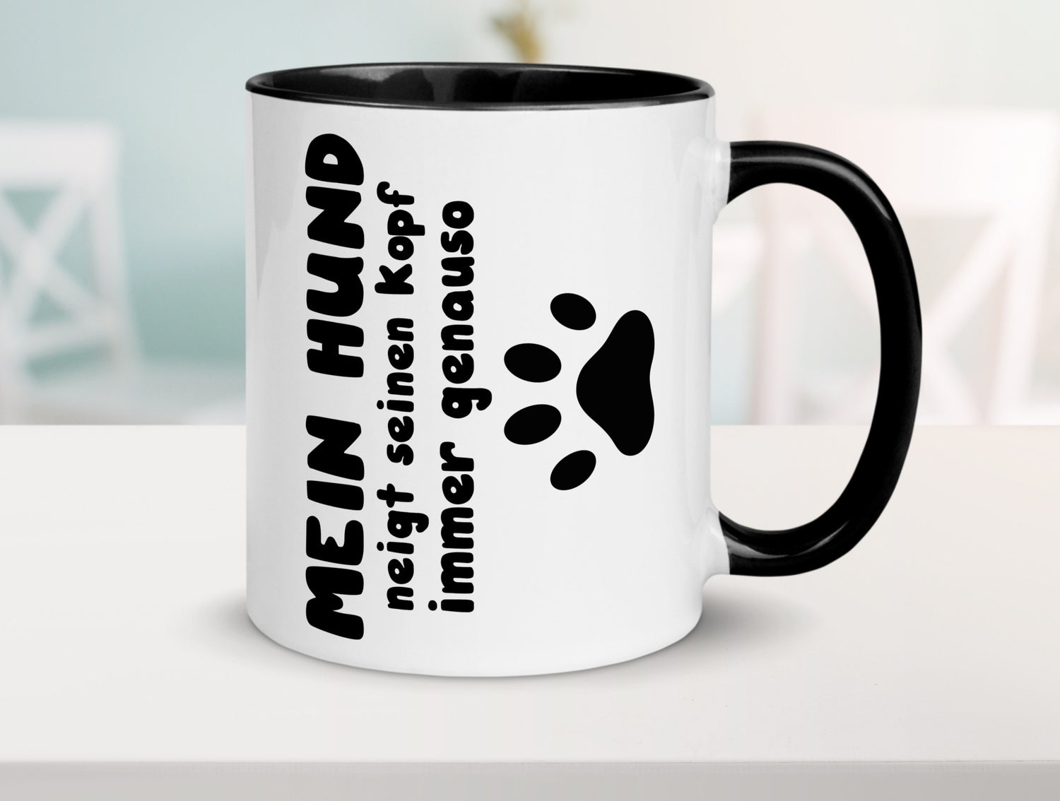 Mein Hund | lustige Tasse Hundebesitzer Humor lustiger Spruch Geschenk