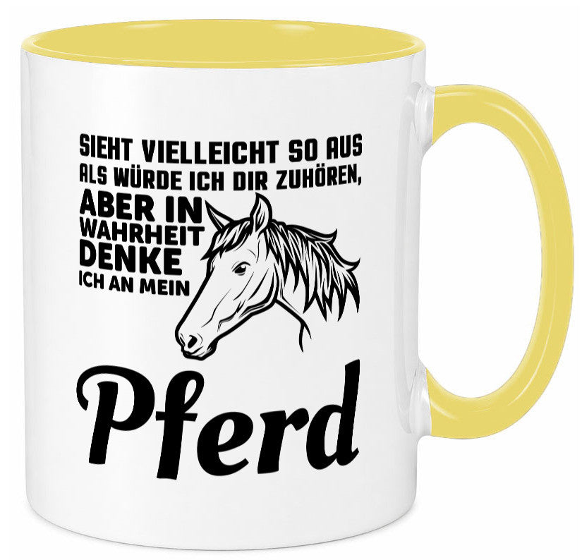 Pferde Spruch | Reiterin Tasse Pferdesport Reiten Humor Geschenkidee