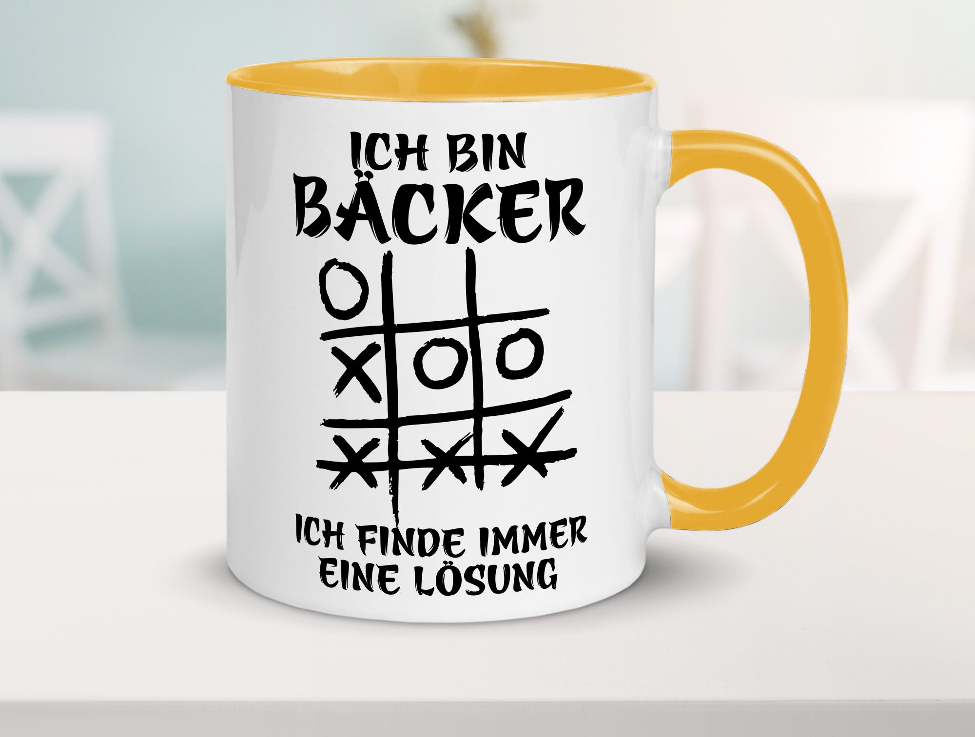 Ich bin Bäcker finde immer eine Lösung | Meister lustig Humor Geschenkidee
