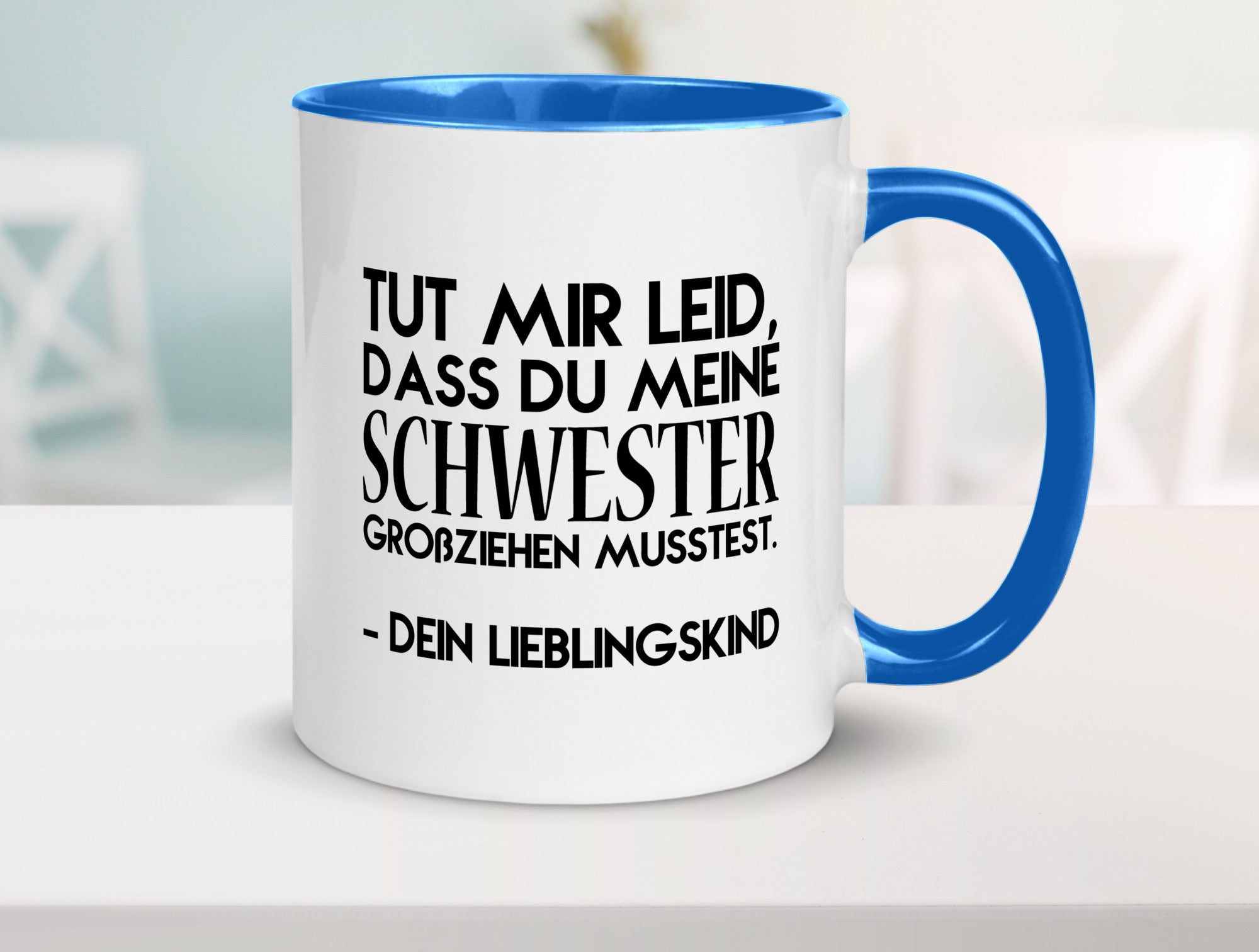 Lieblingskind | Eltern Schwester Kinder lustig Geschenk Humor Geschenkidee