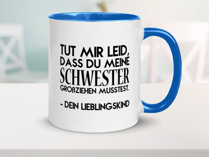 Lieblingskind | Eltern Schwester Kinder lustig Geschenk Humor Geschenkidee