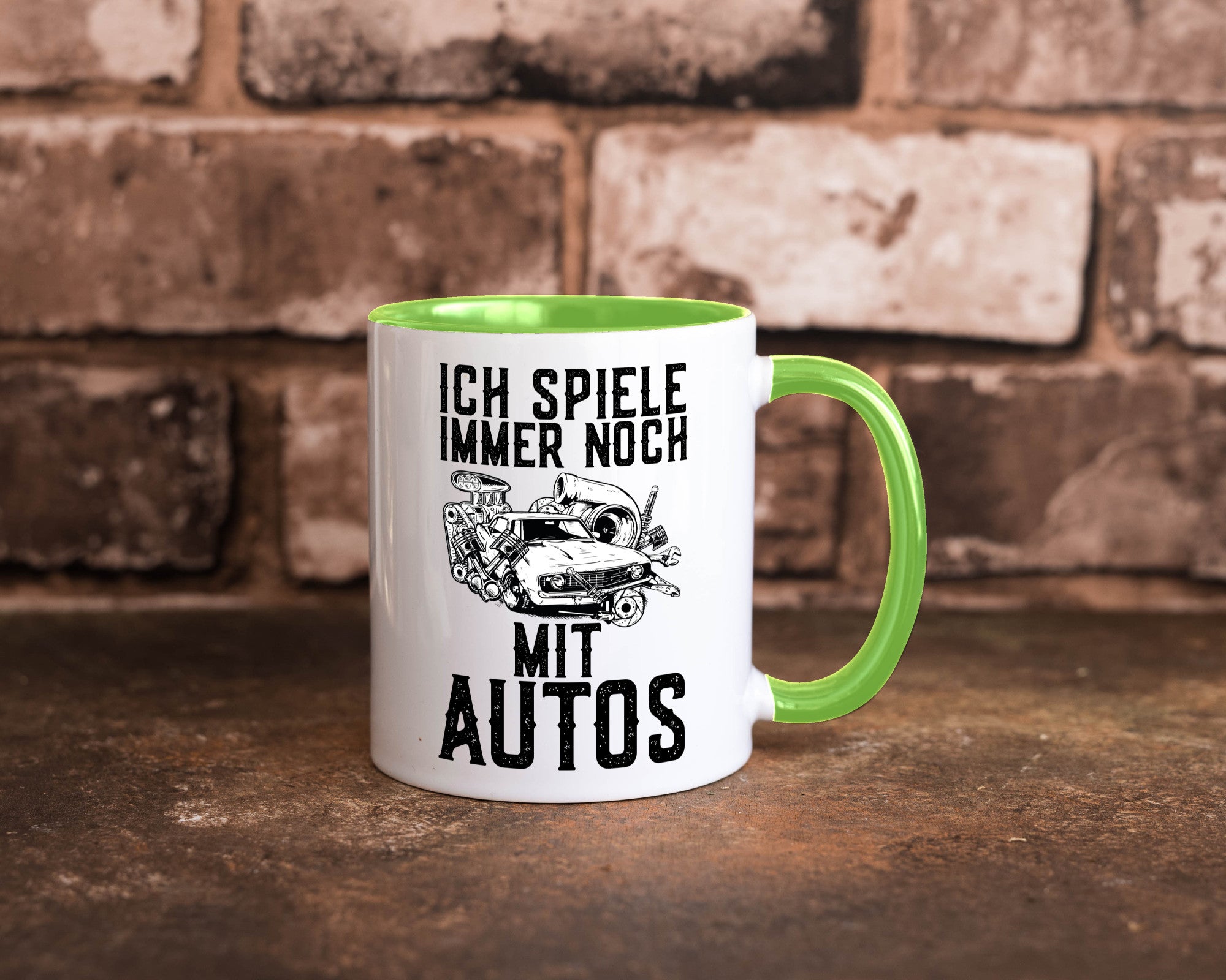 Spiele noch mit Autos | Werkstatt Werkzeug Mechaniker lustiger Spruch Geschenk