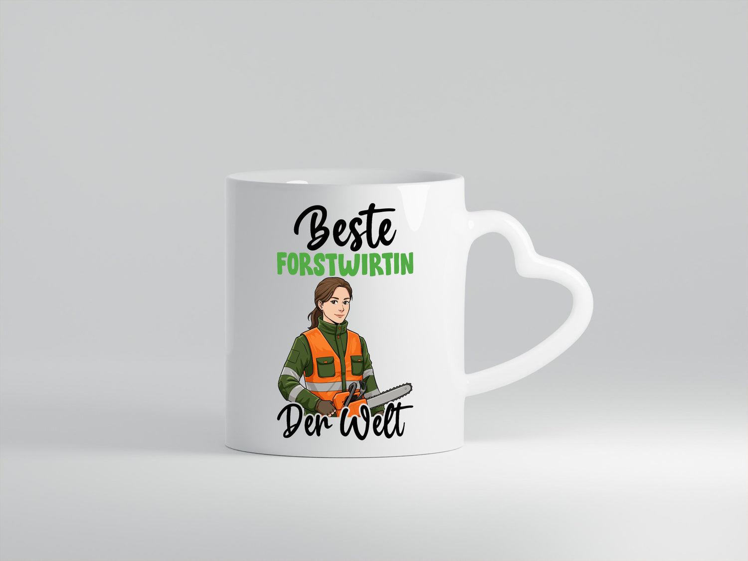 Beste Forstwirtin | Forst Wirtin v2 lustig Humor Geschenkidee Geschenk Tasse