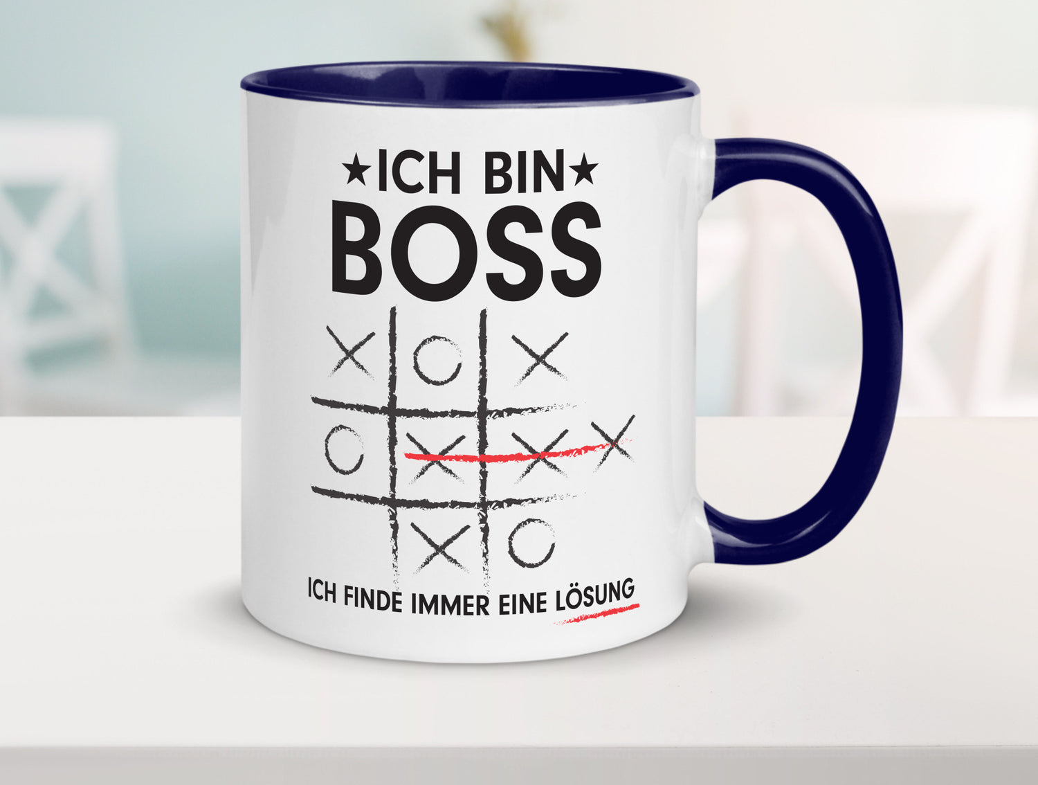 Lösung finden: Boss | Führungskraft Vorgesetzter v2 lustig Humor Geschenkidee