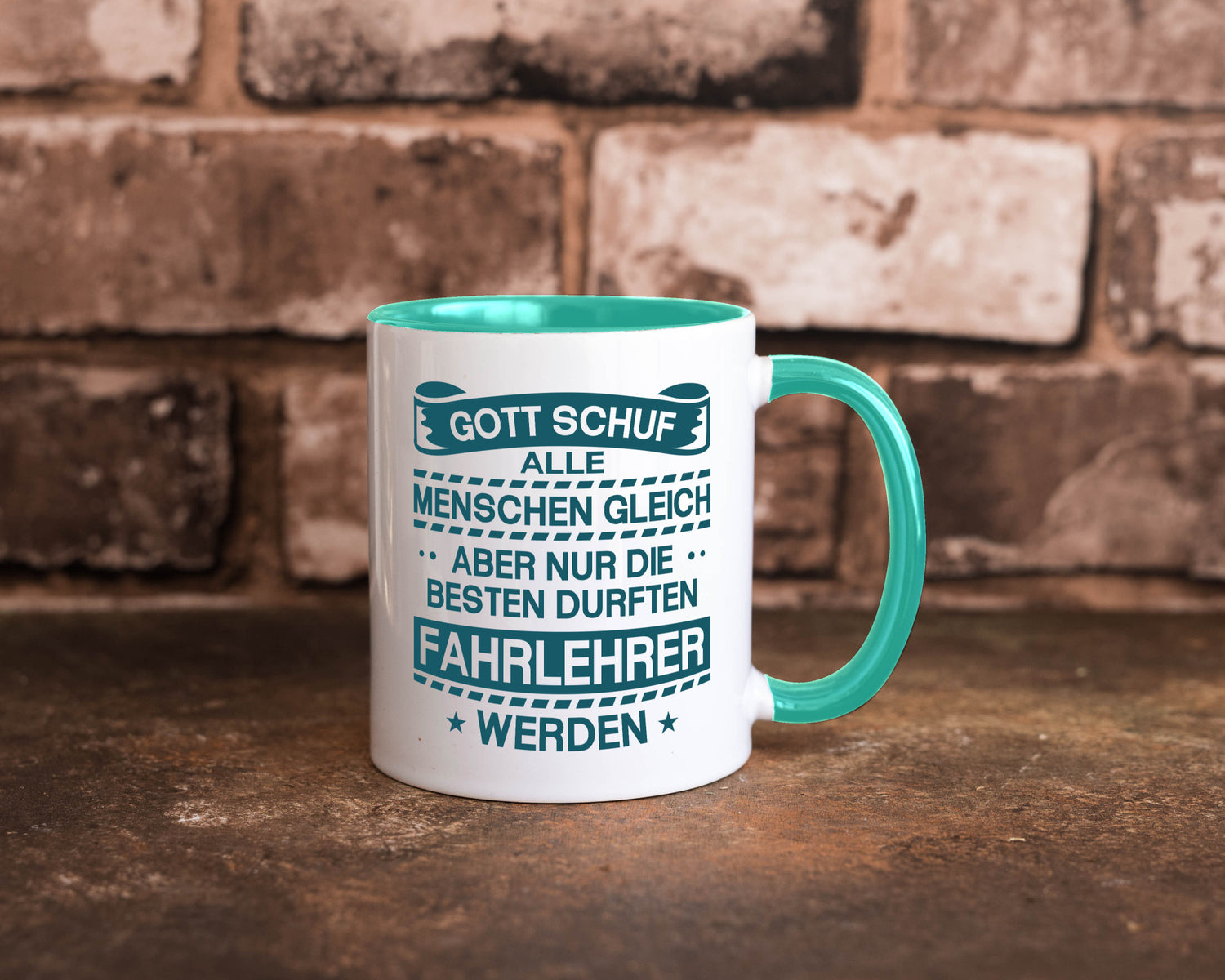 Alle Menschen gleich, die Besten sind Fahrlehrer | Sterne Humor Geschenkidee