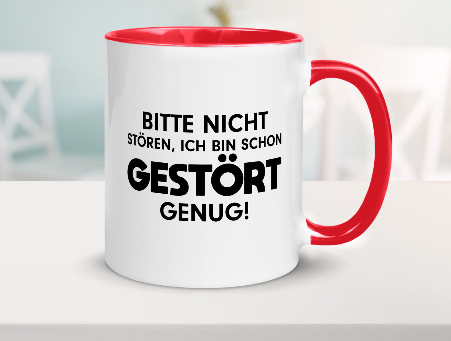Bitte nicht stören | ich bin gestört Crazy lustig Humor Geschenkidee Geschenk