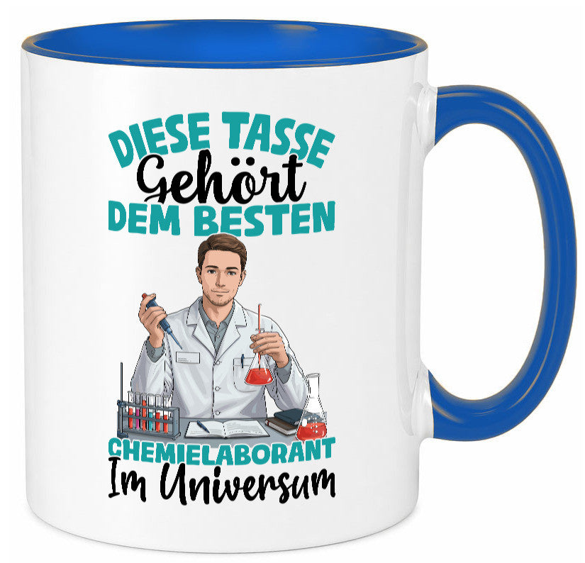 Im Universum: Chemielaborant | Laborant Chemie Humor Geschenkidee Tasse