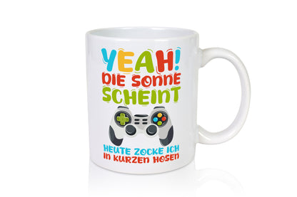 Sommer | in Kurze Hosen Zocken Zocker Gamer lustig Humor Geschenkidee Geschenk