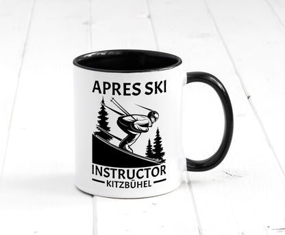Apres Ski Instructor Kitzbühel | Skifahrer Geschenk Humor Geschenkidee lustiger Tasse