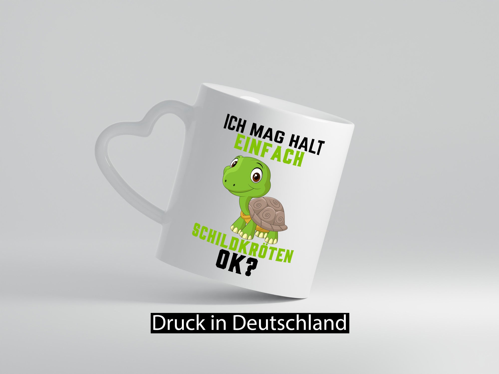 Ich mag halt einfach Schildköten | Schildkröte Geschenkidee Humor Tasse