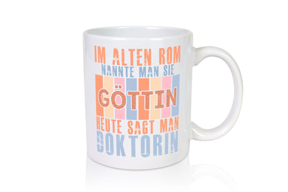 Heute sagt man: Doktorin | Doktorand Doktortitel Geschenk Humor Geschenkidee