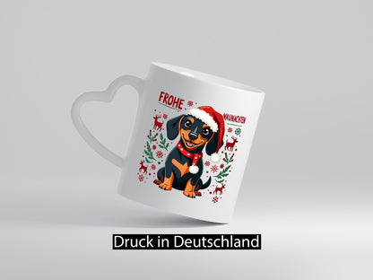 Frohe Waunachten | Ugly Christmas Weihnachtshund v2 Humor Tierliebhaber