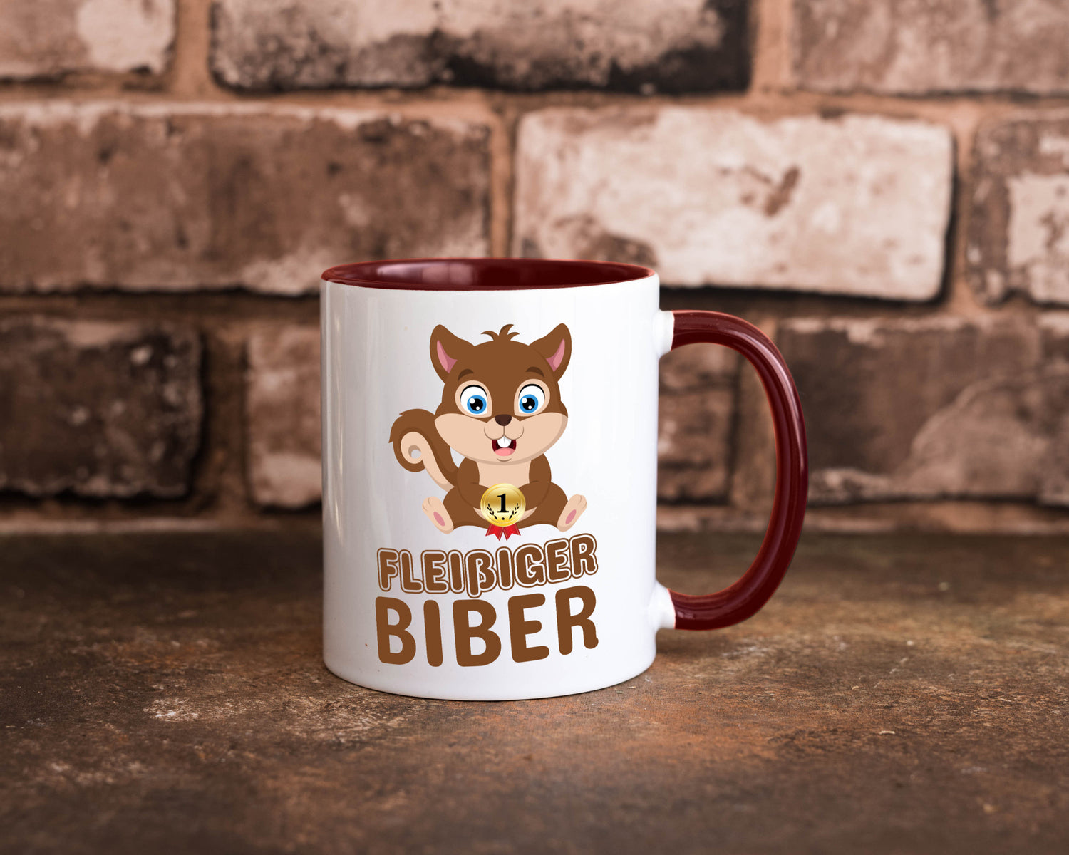 Fleißiger Biber | Motiv Tasse Kinder Geburtstag lustig Geschenkidee Geschenk