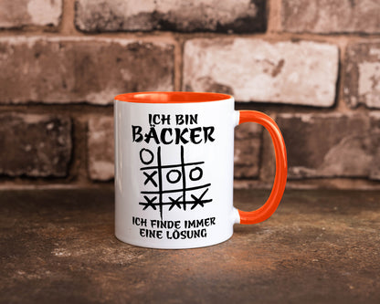Ich bin Bäcker finde immer eine Lösung | Meister lustig Humor Geschenkidee