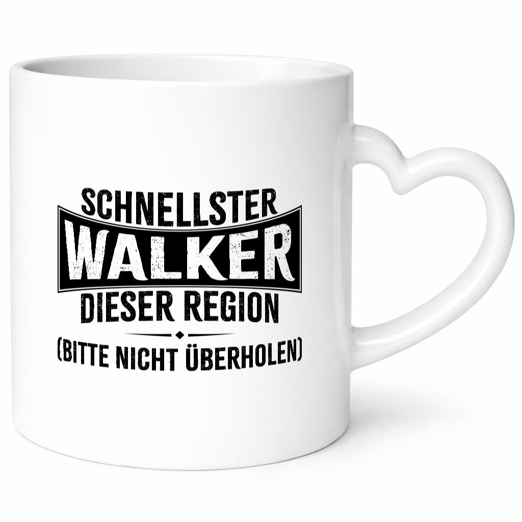 Schnellster Walker, nicht überholen Geschenk Humor Geschenkidee lustiger Spruch