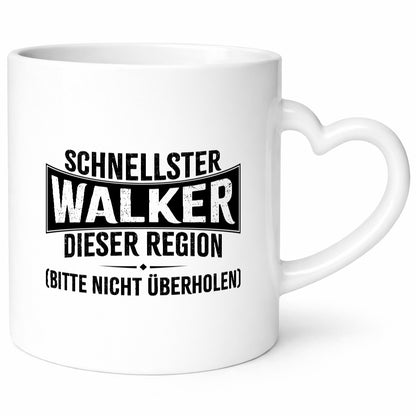 Schnellster Walker, nicht überholen Geschenk Humor Geschenkidee lustiger Spruch