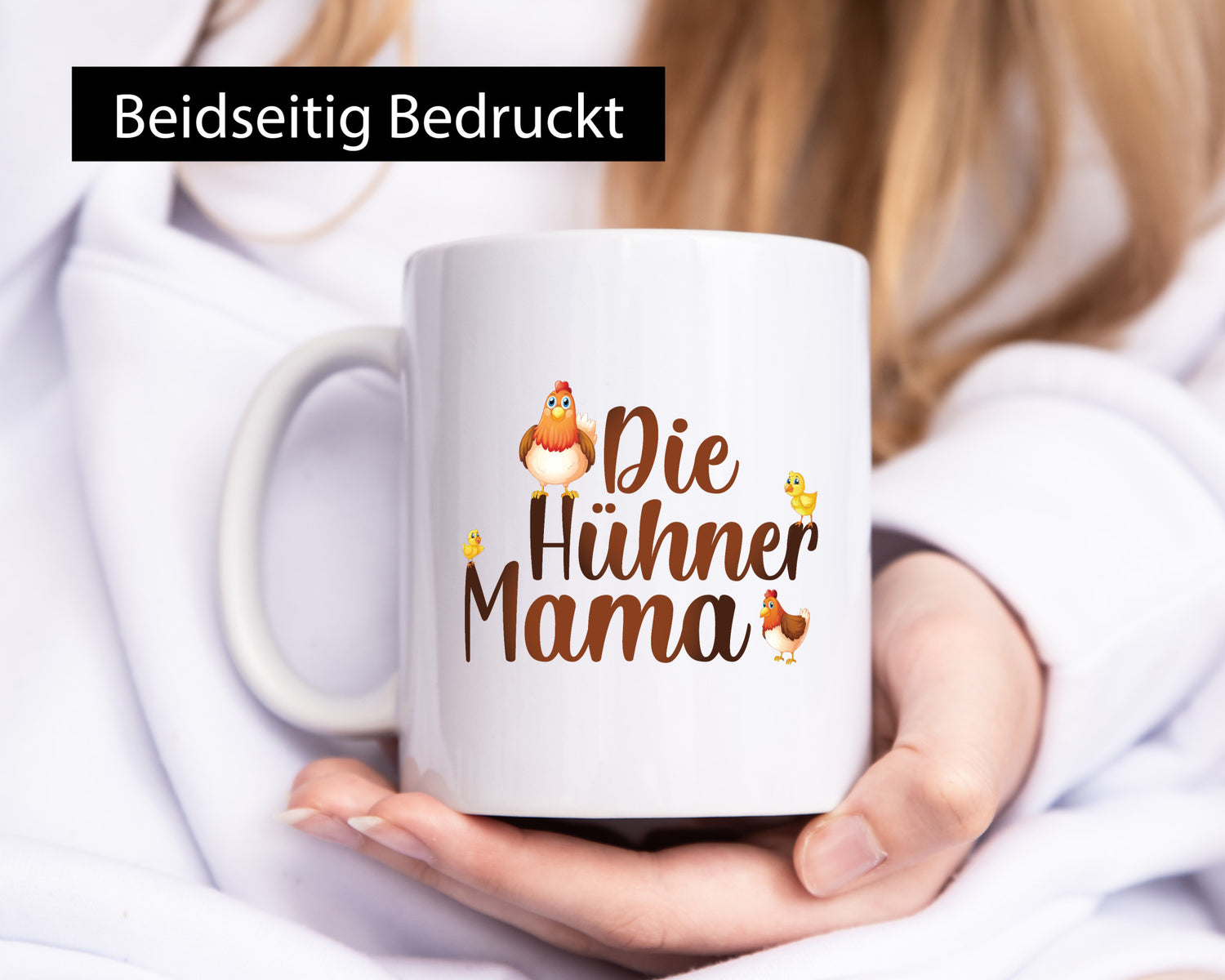 Die Hühner Mama | Huhn Küken Humor Familie Geschenkidee Tasse