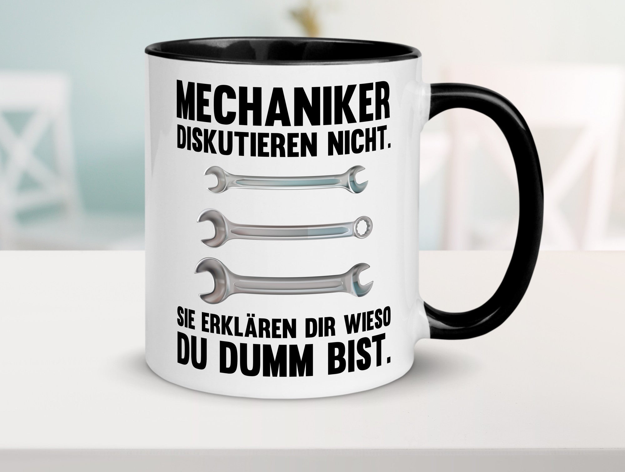 Mechaniker Diskutieren nicht sie erklären nur wieso Geschenkidee Tierliebhaber