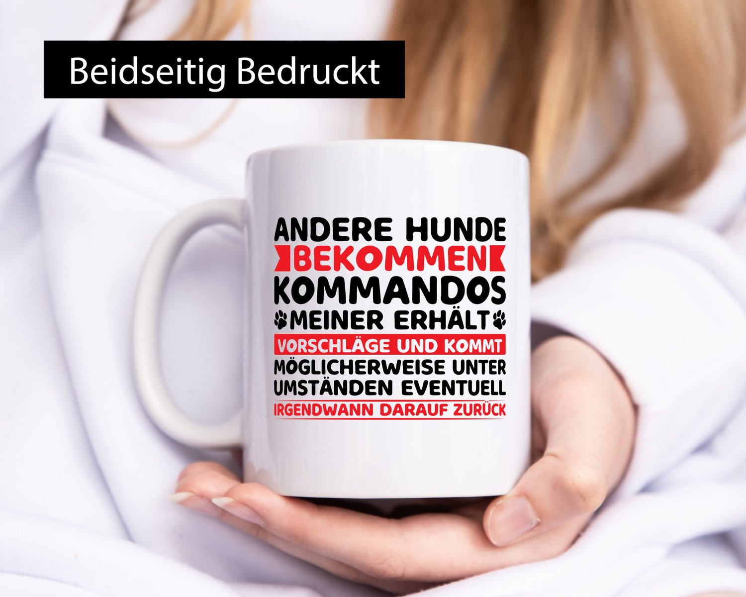 Hunde Training | Hundebesitzer Tasse Hundekommando vl3 Humor Tierliebhaber