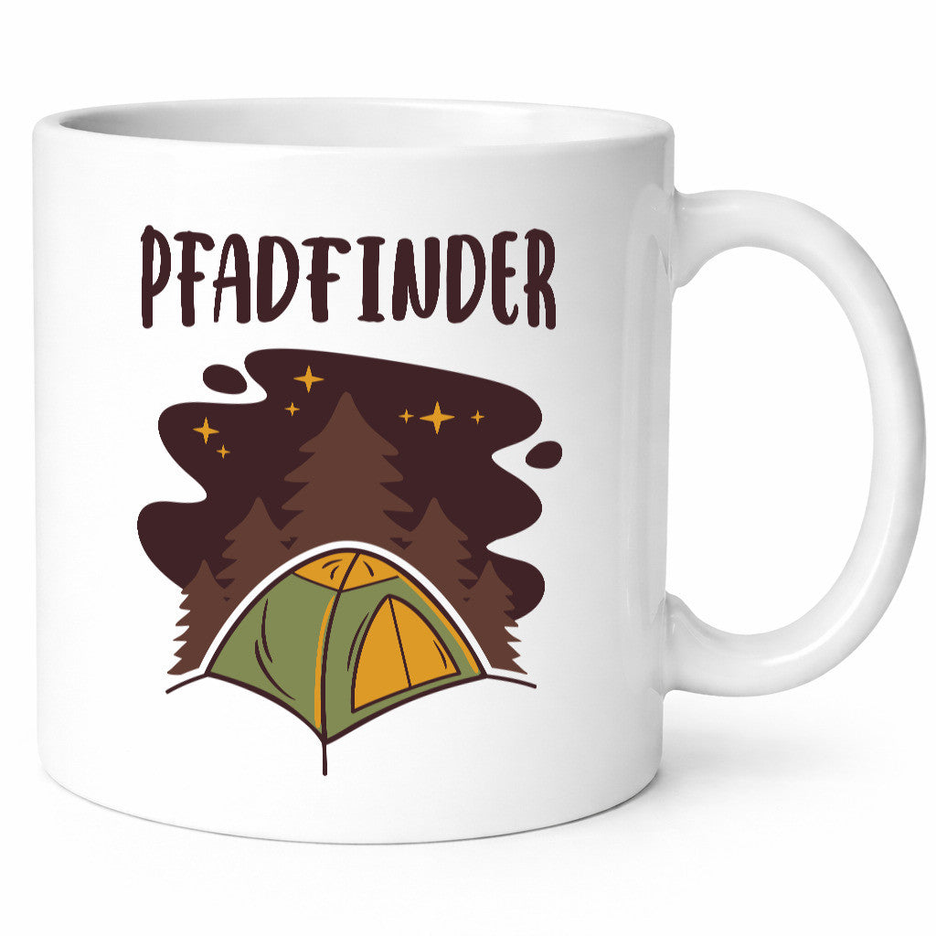 Pfadfinder | Zelten Lagerfeuer Campen v2 Geschenkidee Humor Tasse