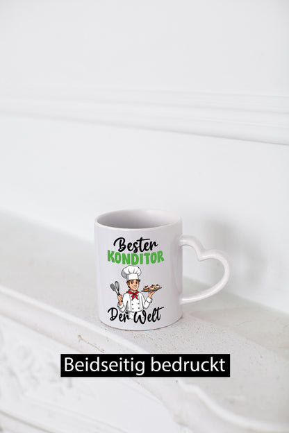 Bester Konditor | Konditorei v2 Humor Geschenkidee Tasse