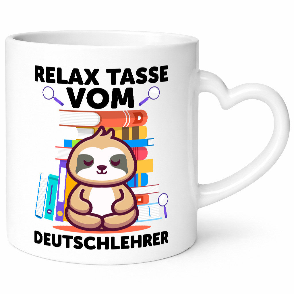 Relax Tasse: Deutschlehrer | Lehrer Schule Humor Geschenkidee Tasse