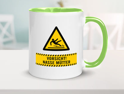 Vorsicht Nasse Mütter | Muttertag Geschenk Familie Geschenkidee lustiger Spruch