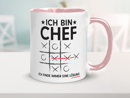 Lösung finden: Chef | Führungskraft Vorgesetzter v2 lustiger Spruch Geschenk