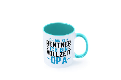 Rentner | Vollzeit Opa Pension Ruhestand Großvater lustiger Spruch Geschenk
