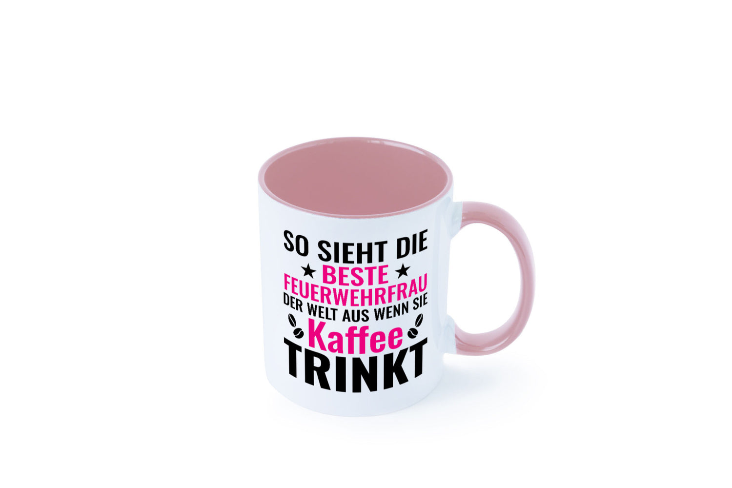Kaffee trinkt: Feuerwehrfrau | Feuerwehr Geschenkidee Humor Tasse