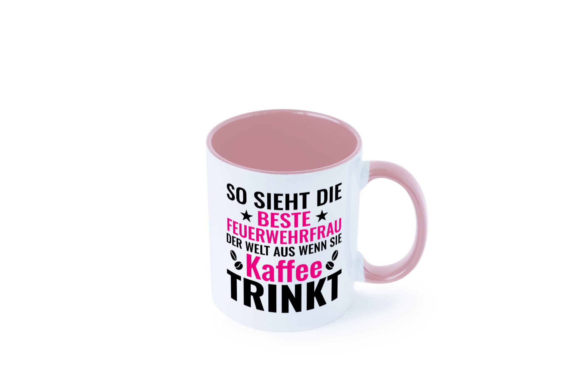 Kaffee trinkt: Feuerwehrfrau | Feuerwehr Geschenkidee Humor Tasse