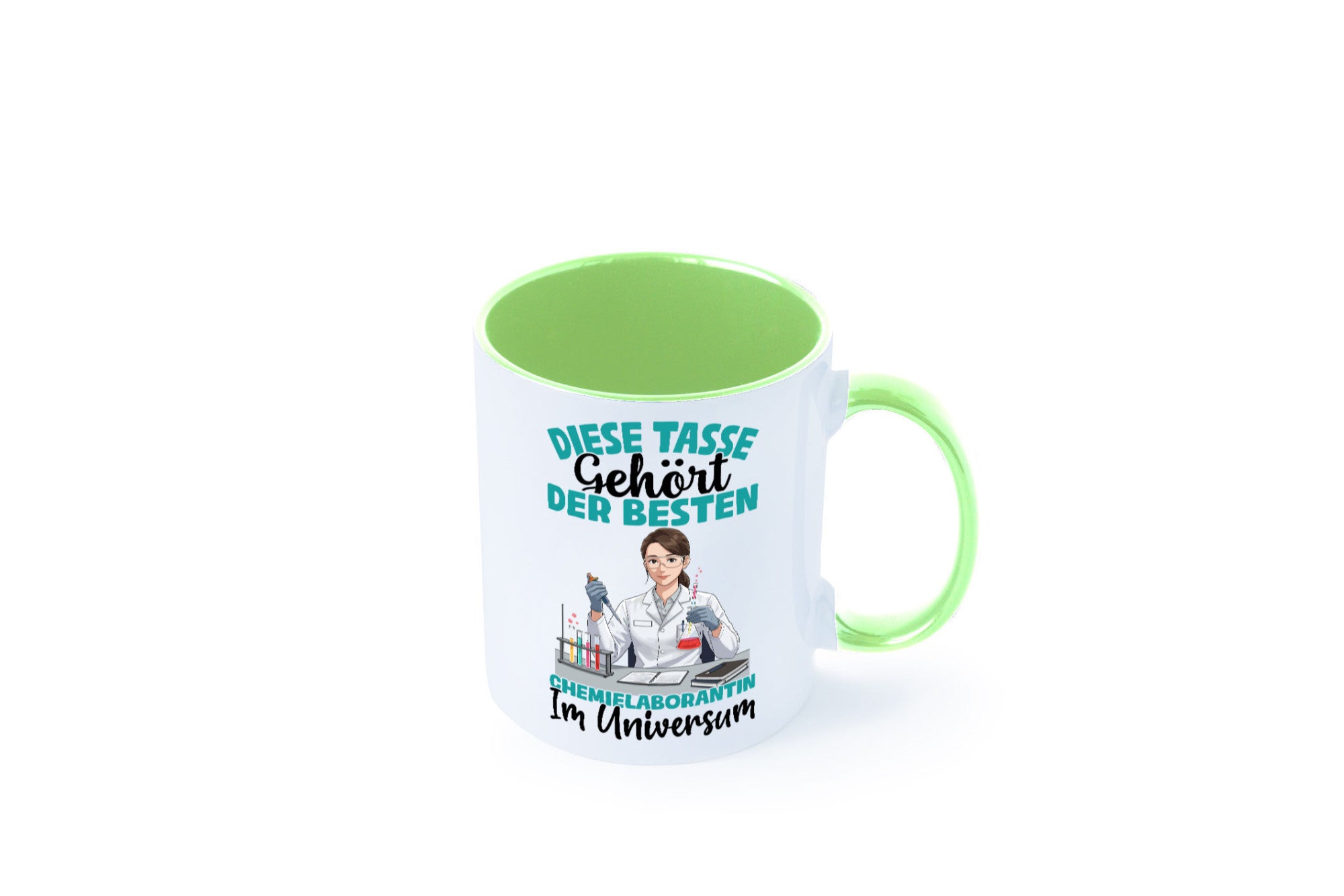 Im Universum: Chemielaborantin | Laborantin Chemie lustiger Spruch Geschenk