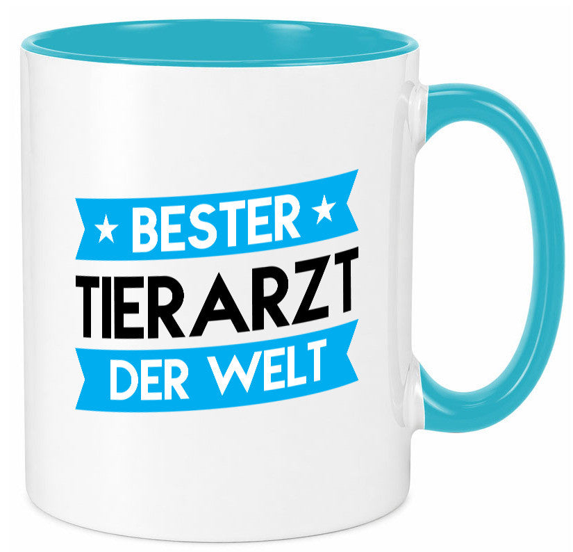 Bester Tierarzt | Tiermedizin Mediziner Geschenk Tierliebhaber Humor lustiger Tasse