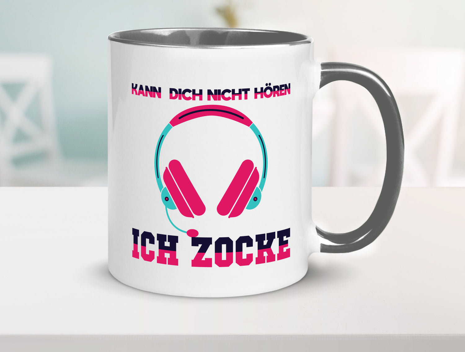 Kann dich nicht hören ich Zocke | Gamer Zocken Zocker Geschenkidee Humor Tasse