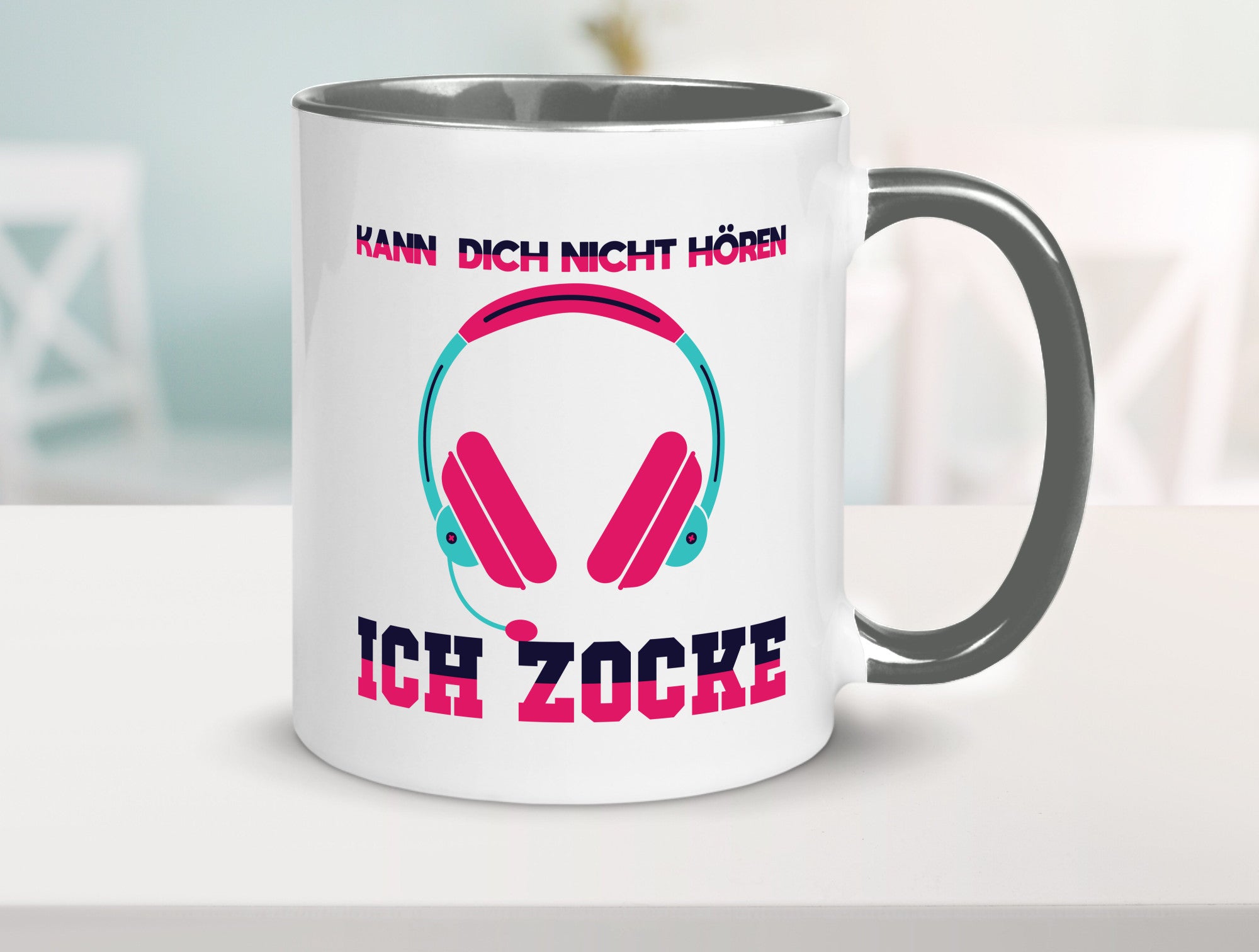 Kann dich nicht hören ich Zocke | Gamer Zocken Zocker Geschenkidee Humor Tasse