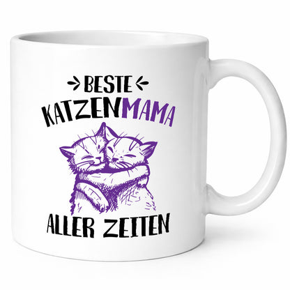 Beste Katzenmama aller Zeiten | Katze Muttertag Geschenkidee Familie Humor Tasse