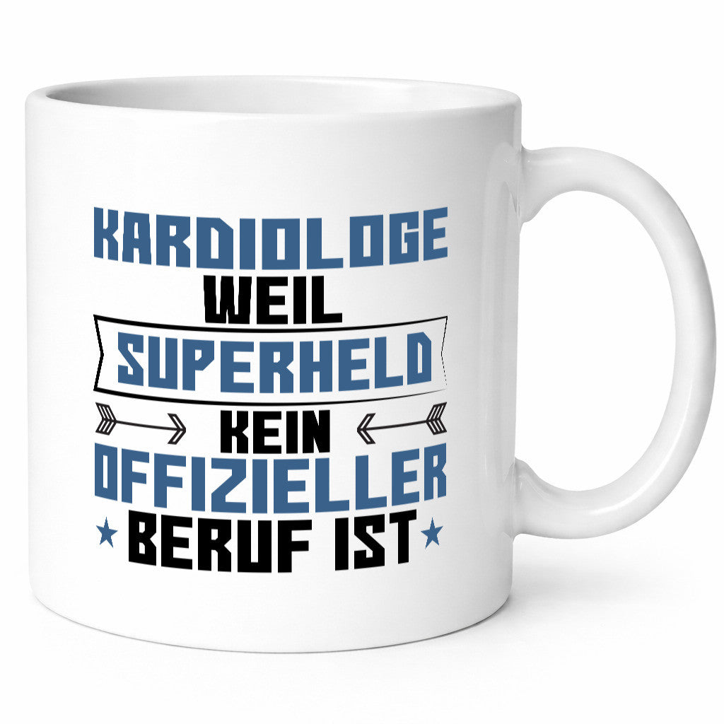 Superheld Kardiologe | Kardiologie Geschenk Humor Geschenkidee lustiger Spruch
