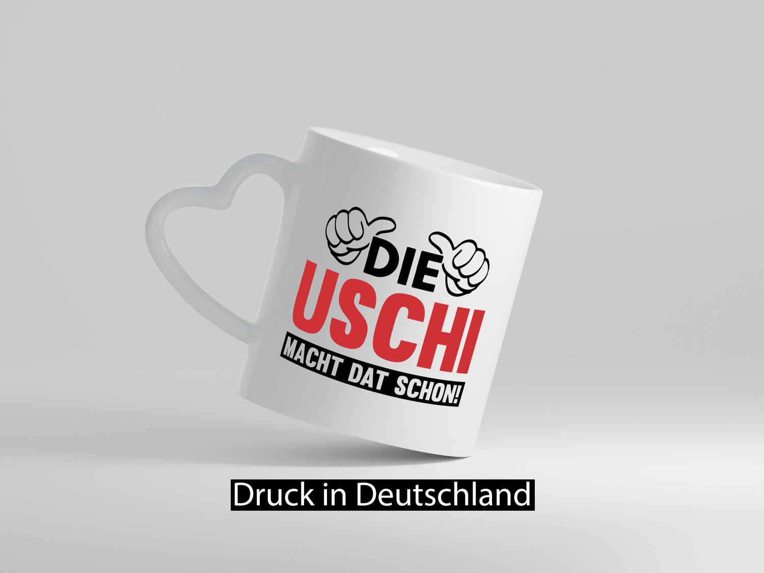 Die Uschi macht dat schon | Frauen Geschenkidee Humor Tasse