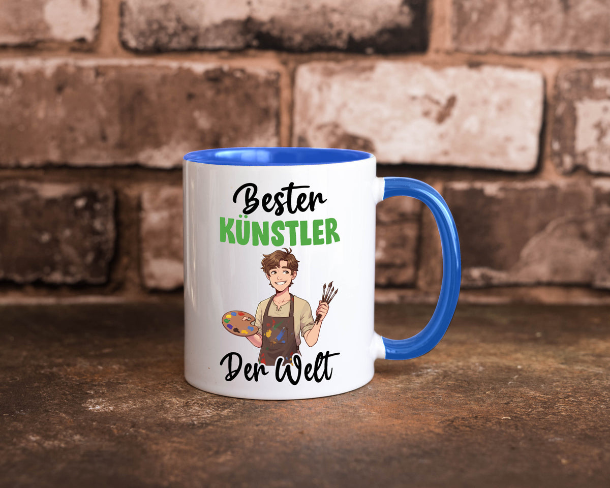 Bester Künstler | Kunst Geschenkidee Humor Tasse