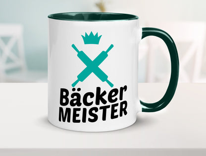 Bäcker Meister | Bäckerrei lustig Humor Geschenkidee Geschenk Tasse