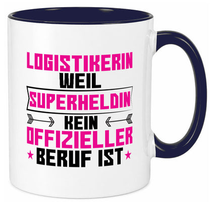 Superheldin Logistikerin | Logistik Geschenk Humor Geschenkidee lustiger Spruch