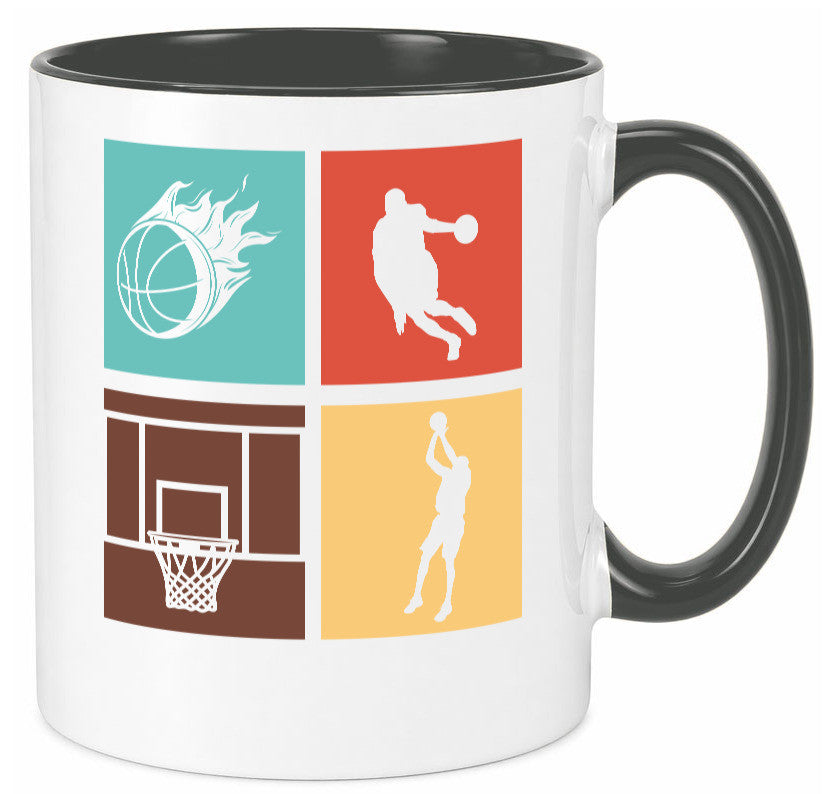 Basketball | Sportfan Slam Dunk Teamplayer NBA Humor Geschenkidee Tasse