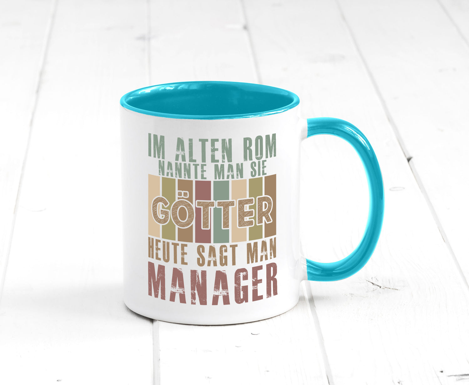 Heute sagt man: Manager | Management Humor Geschenkidee Tasse