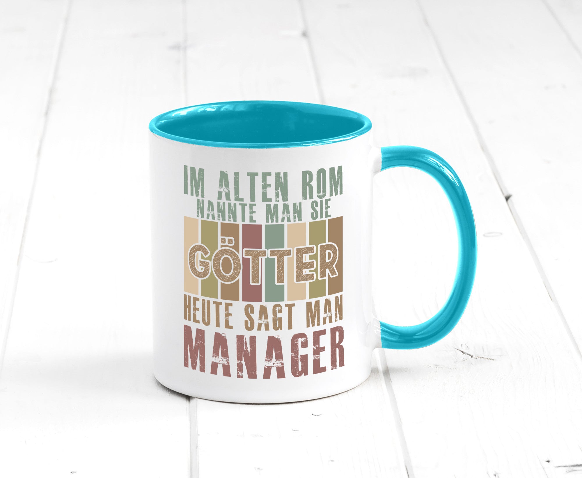 Heute sagt man: Manager | Management Humor Geschenkidee Tasse