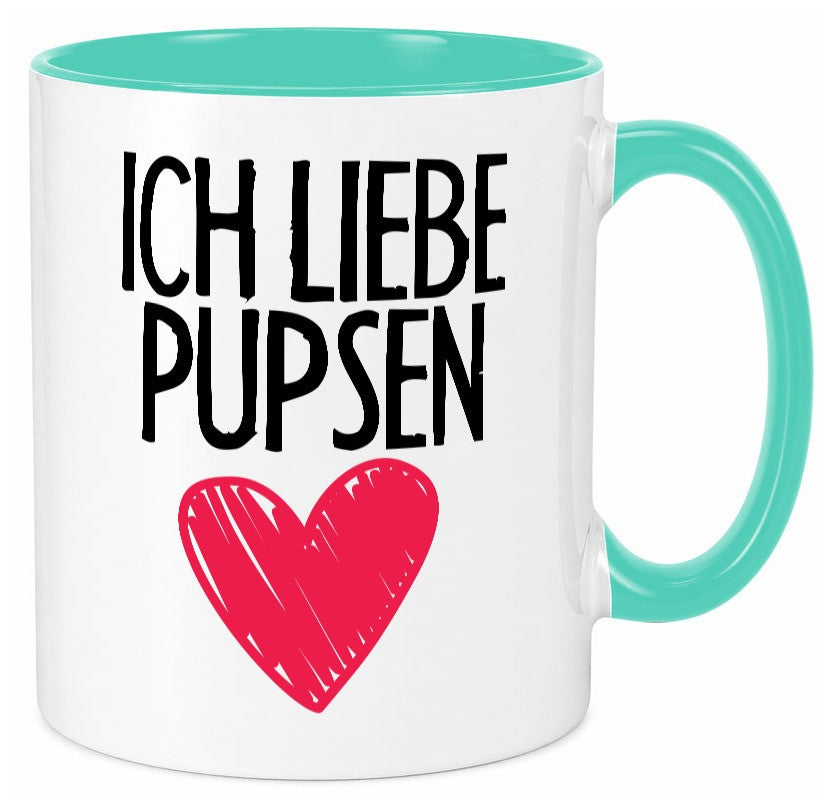 Ich liebe Pupsen Geschenkidee Humor Tasse
